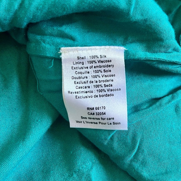 Hemant & Nandita Moana Silk Mini Dress - Picture 13 of 14